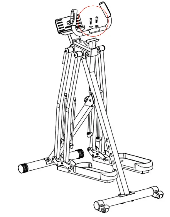 toboli 62712 Air Walker Cross Trainer fig 8