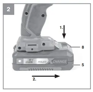 Einhell TE-CD 18-2 Li Cordless Drill Screwdriver - 2
