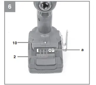 Einhell TE-CD 18-2 Li Cordless Drill Screwdriver - 6