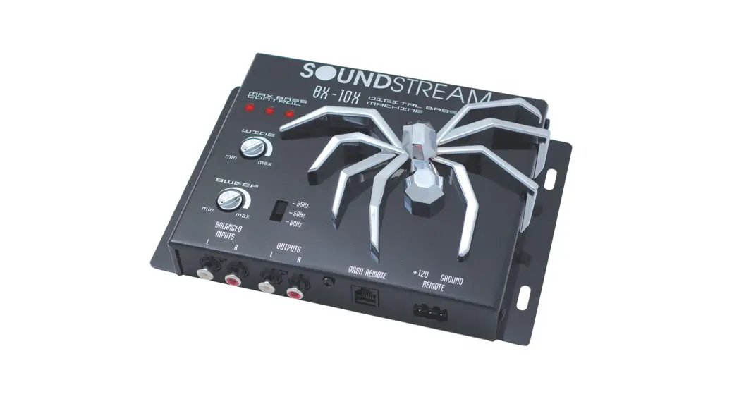 Soundstream Bx-10x Digital Bass Reconstruction Processor Owner's Manual Soundstream Bx-10x Digital Bass Reconstruction Processor Owner's Manual