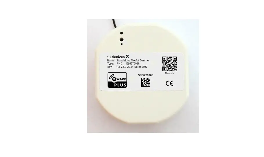 Se Devices Standalone 1-10v Dimmer Ad1-10v Manual Se Devices Standalone 1-10v Dimmer Ad1-10v Manual