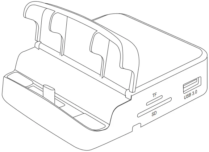 anko 43155835 8 in 1 USB Hub Stand and Charger