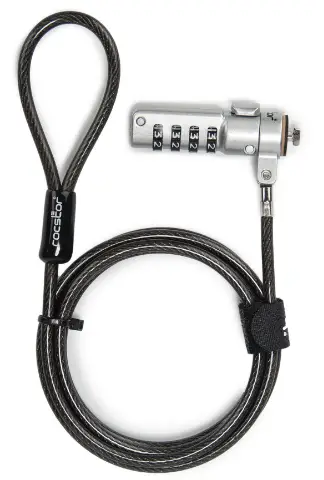 rocstor Y1RB002-B1 Rocbolt-C22-Slim-Keyed Lock-for-Laptops-and-Devices-product-img