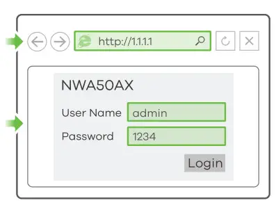 ZYXEL NWA50AX 11ax (WiFi6) Dual-Radio PoE Access Point - link