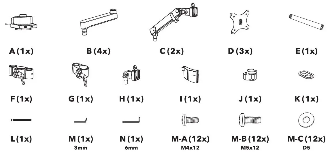 AlzaErgo-APW-EGART10BU-ErgoArm-Essential-USB-Mount-1