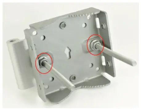 Cambium Networks cnWave 60 GHz V3000 Fixed Wireless Client Node - back of bracket