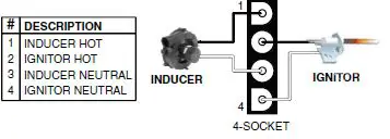 WHITE-RODGERS 50M56X-843 Universal Integrated Single Stage 120V Hot Surface Ignition Control Kit-FIG-17