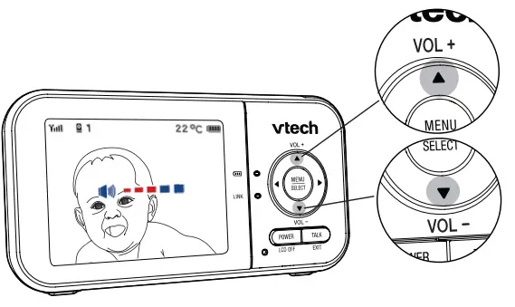 vtech VM819 Video Baby Monitor - icon 8