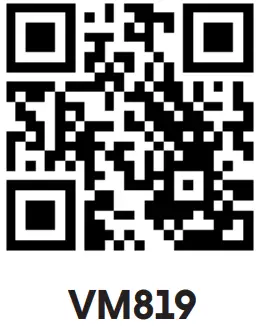 vtech VM819 Video Baby Monitor - qr