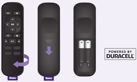 Roku Express 4K 4K & HDR Streaming made Easy - Insert batteries