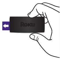 Roku Express 4K 4K & HDR Streaming made Easy - To remove adhesive strip 1