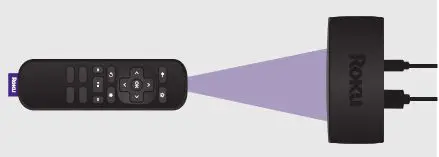 Roku Express 4K 4K & HDR Streaming made Easy - Top view