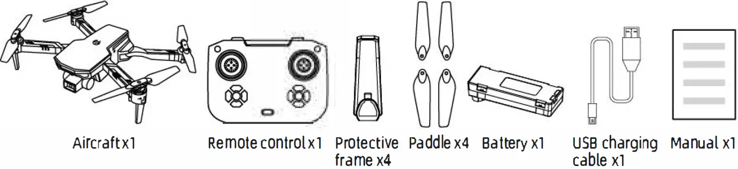 AKTUDY KK3 PRO Photography 4K Double Camera Folding Aircraft 04