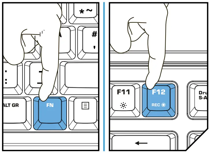 ROCCAT Ryos MK FX Mechanical Gaming Keyboard - RECORDING