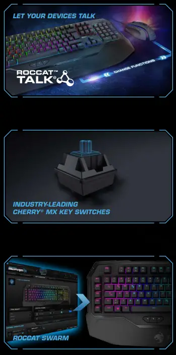 ROCCAT Ryos MK FX Mechanical Gaming Keyboard - fig 1