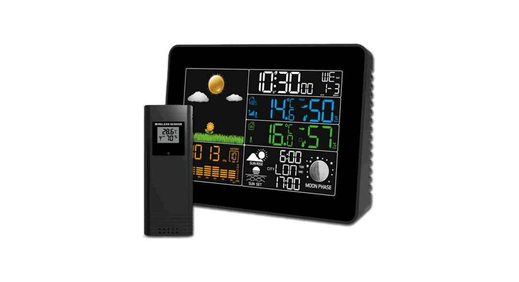 Accur8 Yd8230a-4uk-bl Weather Forecast Station User Manual Accur8 Yd8230a-4uk-bl Weather Forecast Station User Manual