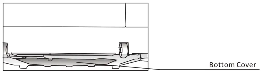 comfee Washing Machine - botom covorr