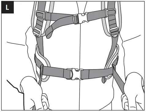 To Adjust The Support Harness