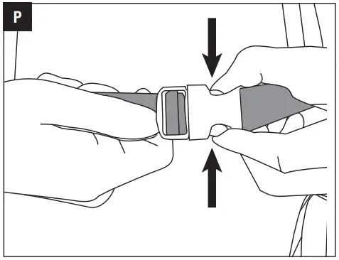 To Adjust The Support Harness