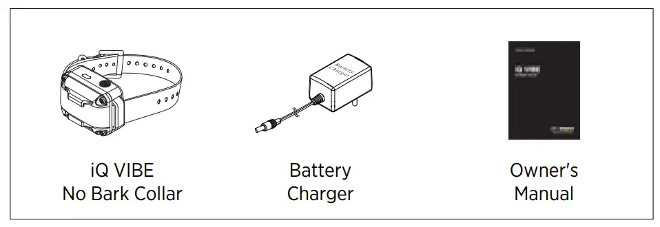 dogtra iQ VIBE No Bark Collar - GLANCE
