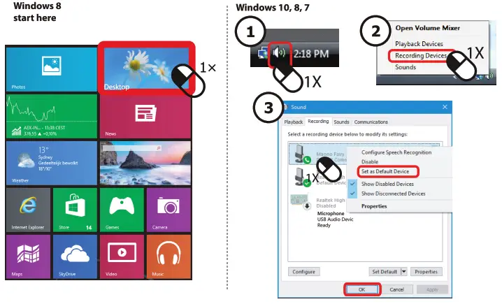 Hamilton Buhl PCAST4 On-Air! Podcast Kit - Microphone Input