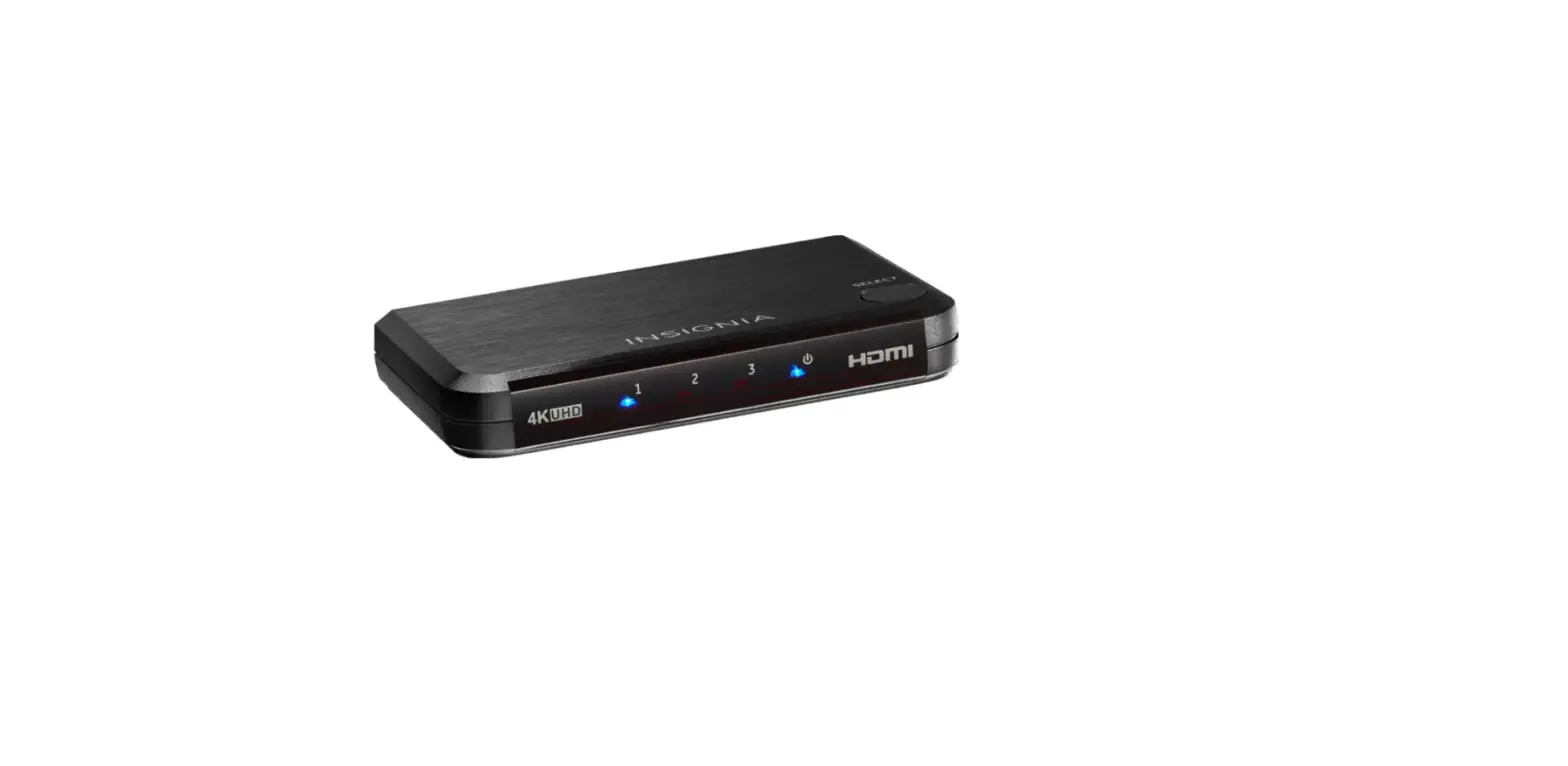 Insignia Ns-hz335 3-port Hdmi Switch Quick Setup Guide Insignia Ns-hz335 3-port Hdmi Switch Quick Setup Guide
