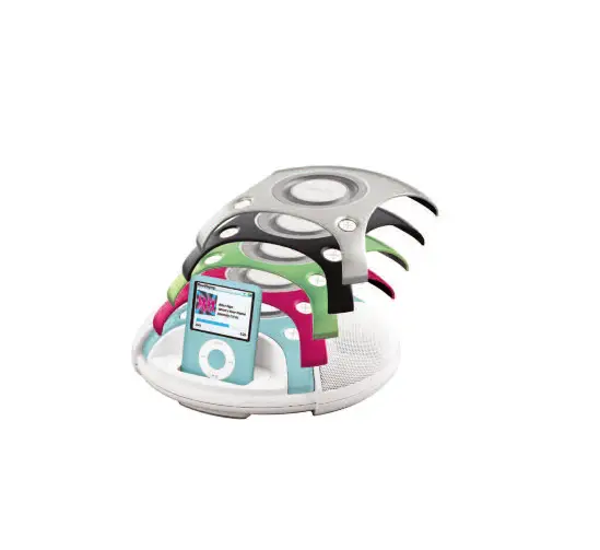 Homedics Dp-310 Dock N Party Speaker System And Dock For Ipod Instruction Manual And Warranty Information Homedics Dp-310 Dock N Party Speaker System And Dock For Ipod Instruction Manual And Warranty Information