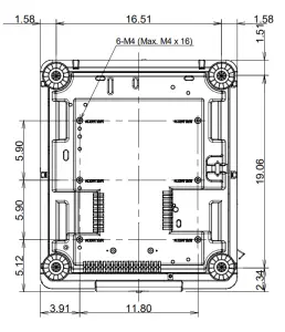 NEC PX1005QL Laser Projector - Installation12