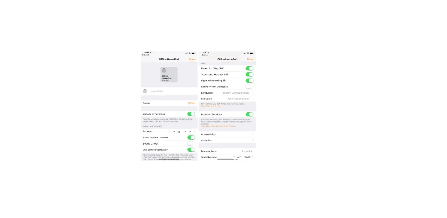 Privacy And Security Settings On Apple Homepod Privacy And Security Settings On Apple Homepod
