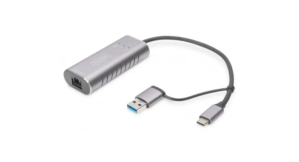 Digitus Dn-3028 Usb Type-c Gigabit Ethernet Adapter 2.5g Usb-c + Usb A Usb3.1/3.0 Installation Guide
