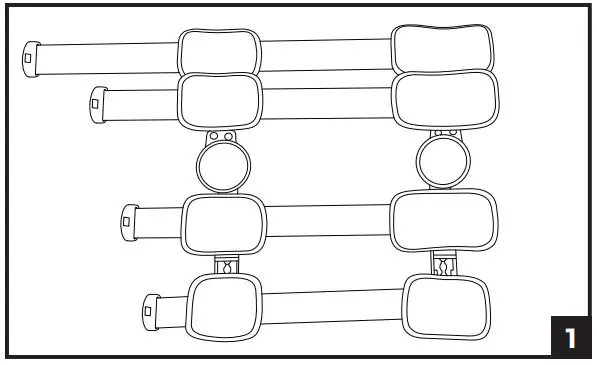 DONJOY 11-2151-9 X-ROM Post-Op Knee Brace fig 1