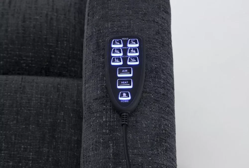 Living Spaces 267670 Majorca Graphite Power Recliner With Power Headrest User Manual Living Spaces 267670 Majorca Graphite Power Recliner With Power Headrest User Manual