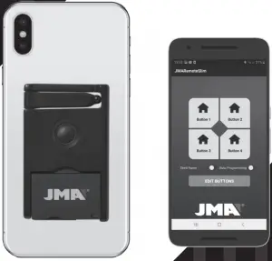 JMA JR BT SLIM Remote Controls Opening with Smartphone