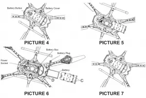Video-Camera-Infiltrator-Hexa-Drone-battery-installation