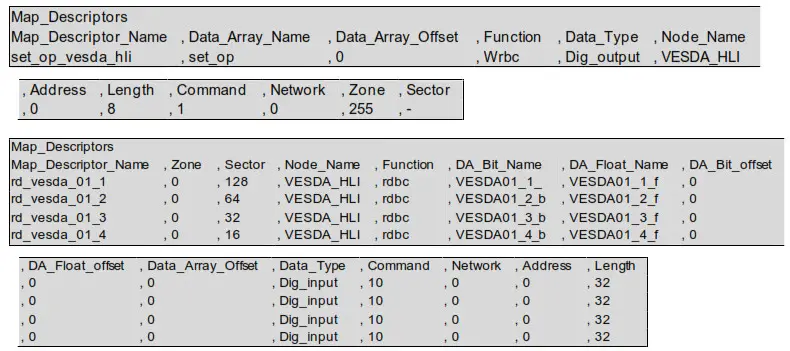 MSA FieldServer FS-8700-43 Vesda Driver- Example 3