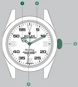 ROLEX Oyster Perpetual Air King Watch - OVERVIEW