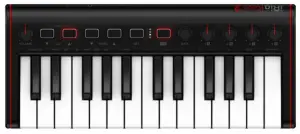 IK Multimedia iRig Keys 2 - Ultra-compact MIDI Keyboard Controller