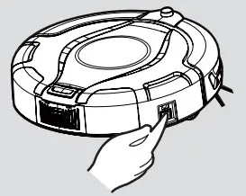 HOOVER RBC009013 Robo-Com2 Vacuum Cleaning Robot - Power On