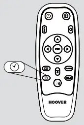 HOOVER RBC009013 Robo-Com2 Vacuum Cleaning Robot - Setting