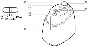 HOOVER RBC009013 Robo-Com2 Vacuum Cleaning Robot - Virtual Barrier