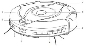 HOOVER RBC009013 Robo-Com2 Vacuum Cleaning Robot - cleaner