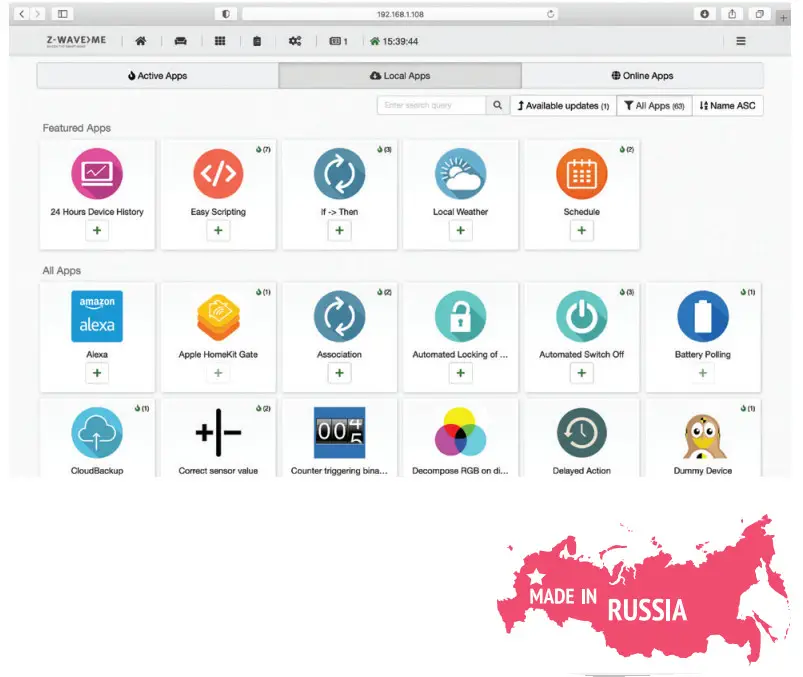 Smart Devices RAZBERRY 7 Z Wave shield for Raspberry Pi - install Z Way