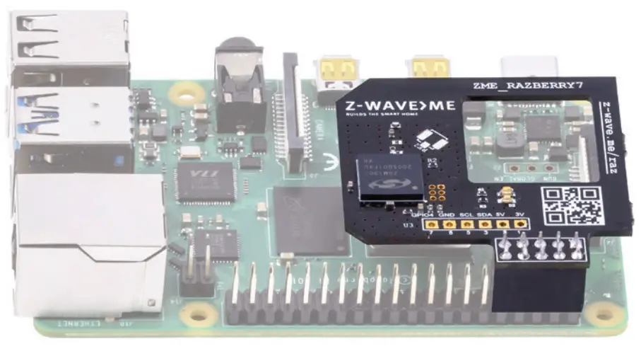 Smart Devices RAZBERRY 7 Z Wave shield for Raspberry Pi