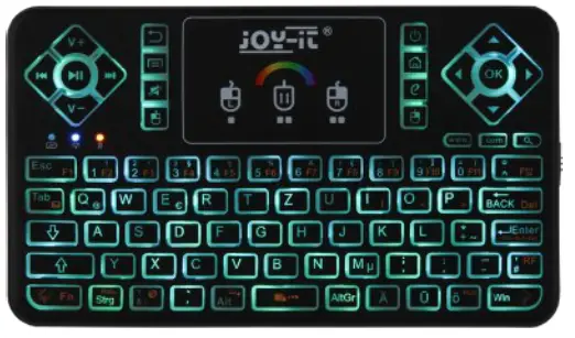 JOY it TASTA MINI Mini Wireless Keyboard - RGB