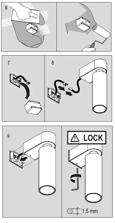 FLOS ARCHITECTURAL C1 Ceiling and Wall Spotlight fig 10