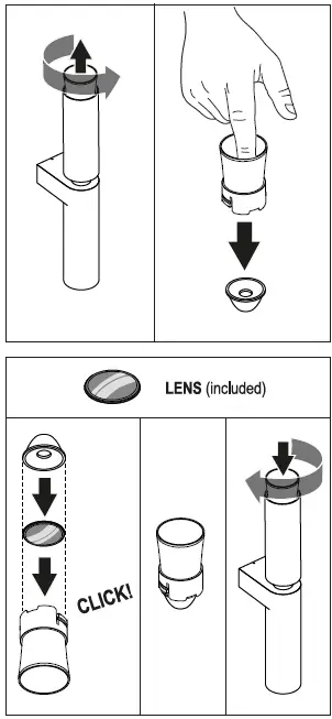FLOS ARCHITECTURAL C1 Ceiling and Wall Spotlight fig 21