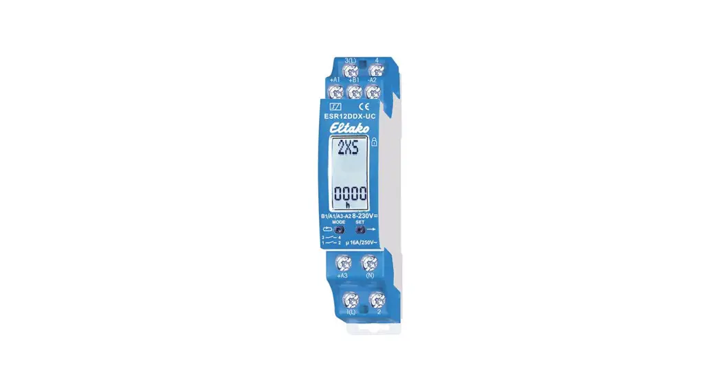 Eltako Esr12ddx-uc Digital Settable Multifunction Impulse Switch With Integrated Relay Function Instructions Eltako Esr12ddx-uc Digital Settable Multifunction Impulse Switch With Integrated Relay Function Instructions