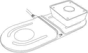 HYPERX Charging Controller Grips Qi Wireless Charging