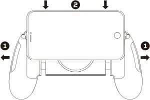 HYPERX Charging Controller Grips Usage A