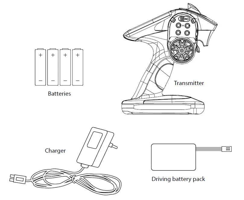 CARSON 500404067 X-Crawlee Pro Toy fig 1